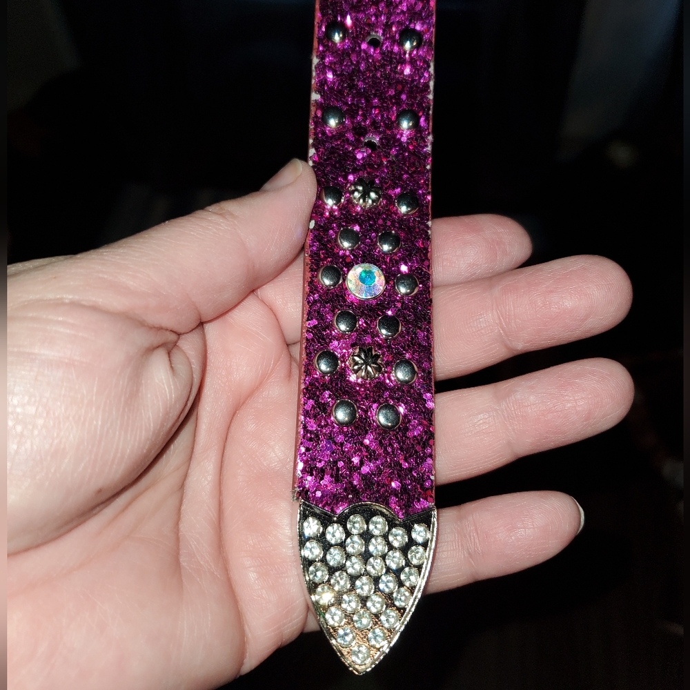KIDS Rhinestone Belt - Picture 6 of 7
